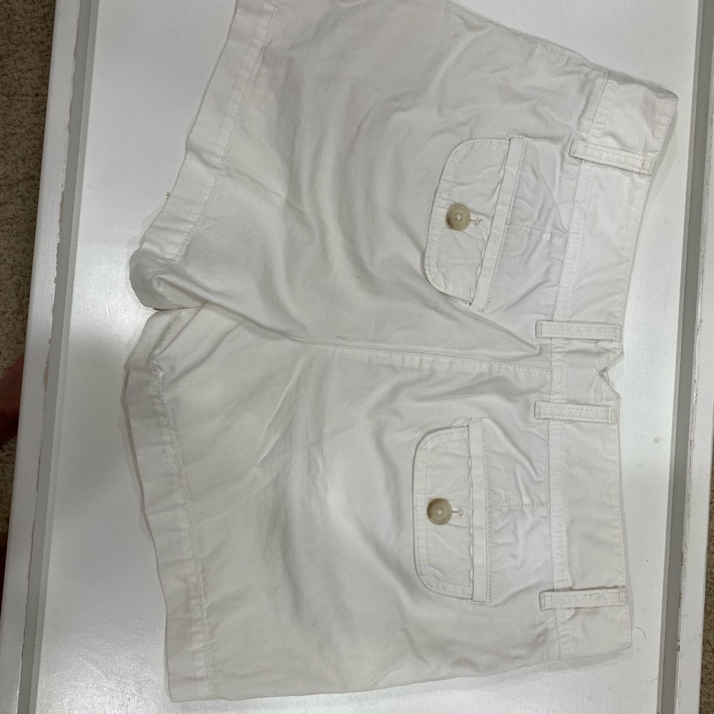 Loft white shorts. Size 6